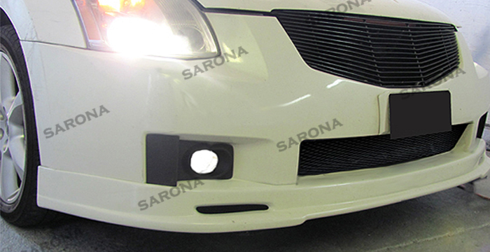 Custom Nissan Maxima Front Bumper Add-on  Sedan Front Lip/Splitter (2007 - 2008) - $299.00 (Part #NS-001-FA)